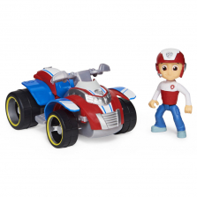 PAW Patrol, Ryder’s Rescue ATV Vehicle with Collectible Figure PAW Patrol, Ryder’s Rescue ATV Vehicle with Collectible Figure 