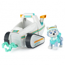 PAW Patrol, Everest’s Snow Plow Vehicle with Collectible Figure PAW Patrol, Everest’s Snow Plow Vehicle with Collectible Figure 