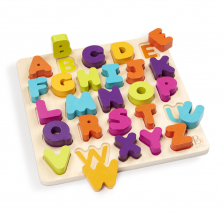 B. toys, Alpha-B.-tical, Wooden Alphabet Puzzle B. toys, Alpha-B.-tical, Wooden Alphabet Puzzle 