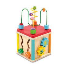 Woodlets 5-in-1 Activity Cube - R Exclusive Woodlets 5-in-1 Activity Cube - R Exclusive 