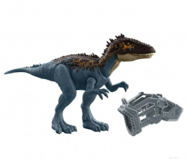 Фигурка Мир Юрского периода Мега Разрушители Кархародонтозавр синий Jurassic Evolution World