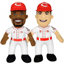 Bleacher Creature MLB Cincinnati Reds Dynamic Duo 10 inch Stuffed Figure - Joey Votto and Brandon Phillips