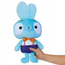 Мягкая игрушка заяц кролик БОП Храбрые зайцы BRAVE BUNNIES интерактивный