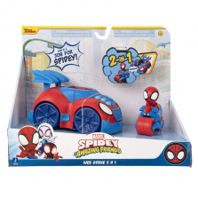 Spidey and Friends Feature Vehicle - Web Strike 2 n 1 Vehicle Spidey and Friends Feature Vehicle - Web Strike 2 n 1 Vehicle 