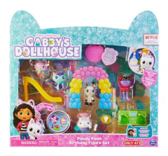 Игровой Набор Кукольный домик Габби День рождения Пэнди Лапки Gabby's Dollhouse Pandy Paws Birthday