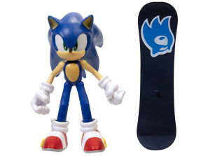 Фигурка Соник со сноубордом Sonic the hedgehog