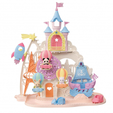 Calico Critters Baby Amusement Park, Dollhouse Playset with 3 Collectible Doll Figures Calico Critters Baby Amusement Park, Dollhouse Playset with 3 Collectible Doll Figures 
