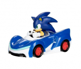 Фигурка Соник на автомобиле Sonic The Hedgehog 2
