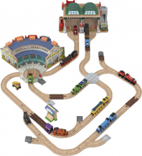 Thomas and Friends Wooden Railway Tidmouth Sheds Starter Train Set Thomas and Friends Wooden Railway Tidmouth Sheds Starter Train Set 