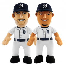 Bleacher Creatures MLB Detroit Tigers Dynamic Duo 10 inch Stuffed Figure - Verlander Alternate and Cabrera