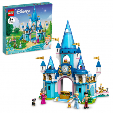 LEGO Disney Cinderella and Prince Charming's Castle 43206 Building Kit (365 Pcs) LEGO Disney Cinderella and Prince Charming's Castle 43206 Building Kit (365 Pcs) 