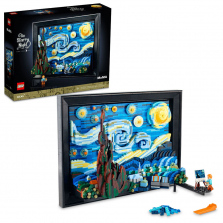 LEGO Ideas Vincent van Gogh - The Starry Night 21333 Building Kit (2,316 Pieces) LEGO Ideas Vincent van Gogh - The Starry Night 21333 Building Kit (2,316 Pieces) 