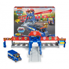 PAW Patrol Big Truck Pups, Truck Stop HQ, 3ft. Wide Transforming Playset, Action Figures, Toy Cars, Lights and Sounds PAW Patrol Big Truck Pups, Truck Stop HQ, 3ft. Wide Transforming Playset, Action Figures, Toy Cars, Lights and Sounds 