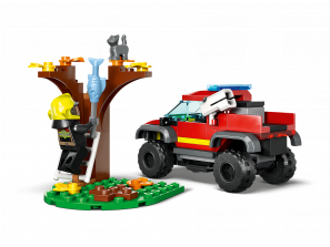 Lego 4x4 Fire Truck Rescue 60393