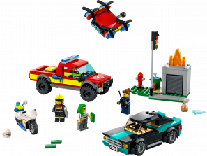 Lego Fire Rescue & Police Chase 60319