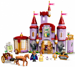 Lego Belle and the Beast's Castle 43196