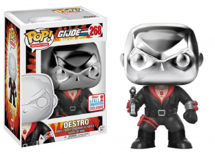 Funko POP! Animation: G.I. Joe 3.75 inch Vinyl Figure - Destro Chrome