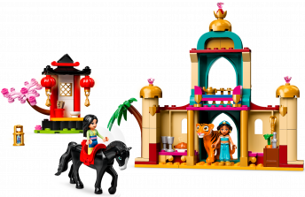 Lego Jasmine and Mulan’s Adventure 43208