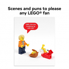 Lego LEGO® Minifigure Notes: 20 Notecards and Envelopes 5007178