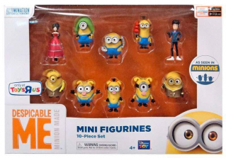 Despicable Me Minions Mini Figure Set - 10 Piece