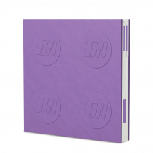 Lego Notebook with Gel Pen – Lavender 5007245