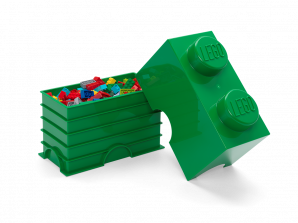 Lego 2-Stud Storage Brick – Green 5006870