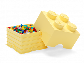 Lego 4-Stud Storage Brick – Cool Yellow 5006934