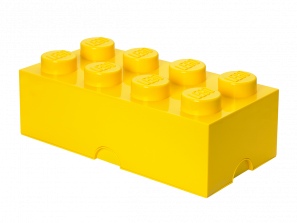 Lego 8-Stud Storage Brick – Yellow 5006916