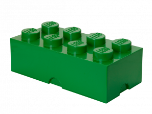 Lego 8-Stud Storage Brick – Green 5006917