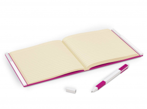 Lego Notebook with Gel Pen – Violet 5007238