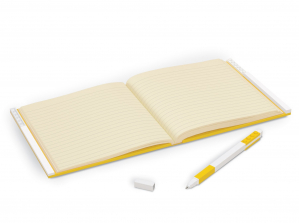 Lego Notebook with Gel Pen – Yellow 5007241