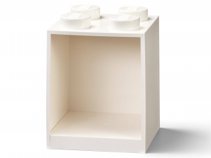 Lego 4-Stud Brick Shelf – White 5006620