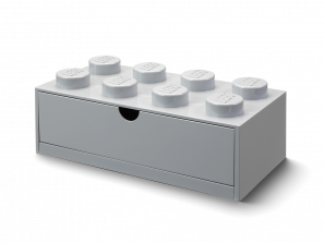 Lego 8-Stud Desk Drawer – Gray 5006878