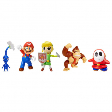 World of Nintendo Mario 2.5 inch 5 Figure Variety Pack Gift Set