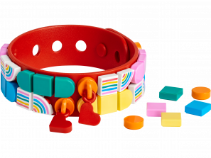 Lego Rainbow Bracelet with Charms 41953