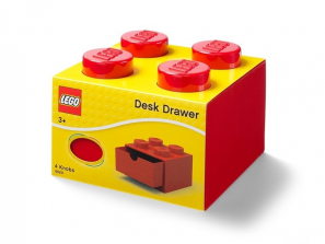 Lego LEGO® 4-Stud Red Desk Drawer 5005872