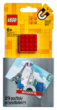 Lego Eiffel Tower Magnet Build 854011