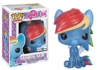 Funko POP! My Little Pony Elements of Friendship 3.75 inch Vinyl Figure - Rainbow Dash (Glitter)