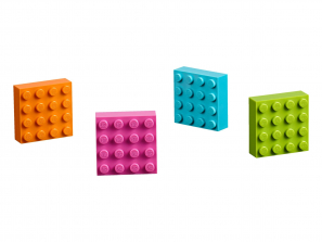 Lego LEGO® 4x4 Brick Magnets 853900