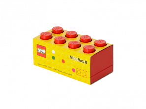 Lego 8-Stud Mini Box – Red 5007004