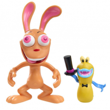 Nick 90's Ren and Stimpy 6 inch Vinyl Figure - Eye-Bulging Ren