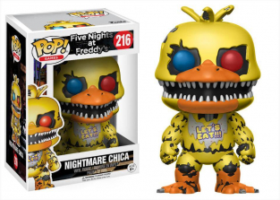 Funko POP! Games: Five Nights at Freddy's 3.75 inch Vinyl Figure - Nightmare Chica