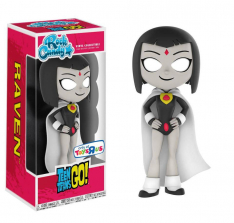 Funko Rock Candy: Teen Titans Go! 5 inch Vinyl Figure - Raven (White)