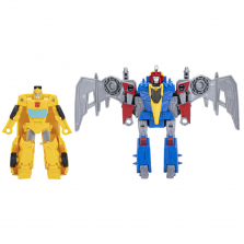 Transformers Toys Buzzworthy Bumblebee Dino Combiner Bumbleswoop Action Figures, 4.5-Inch - R Exclusive Transformers Toys Buzzworthy Bumblebee Dino Combiner Bumbleswoop Action Figures, 4.5-Inch - R Exclusive 