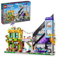 LEGO Friends Downtown Flower and Design Stores 41732 Building Toy Set (2,010 Pieces) LEGO Friends Downtown Flower and Design Stores 41732 Building Toy Set (2,010 Pieces) 