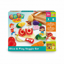 Busy Me Slice and Play Veggie Set - R Exclusive Busy Me Slice and Play Veggie Set - R Exclusive 