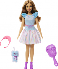My First Barbie Doll for Preschoolers, Teresa Brunette Doll with Bunny and Accessories My First Barbie Doll for Preschoolers, Teresa Brunette Doll with Bunny and Accessories 