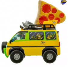 Игровой набор Боевой фургон PizzaFire Черепашек Ниндзя Ninja Turtles Turtle Погром мутантов специальный выпуск