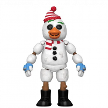 Эксклюзивная фигурка FNAF Чика Снеговик Holiday Snow Chica ночей у Фредди