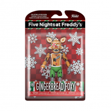 Эксклюзивная фигурка FNAF Пряничный Фокси Gingerbread Foxy Holiday Пять ночей у Фредди
